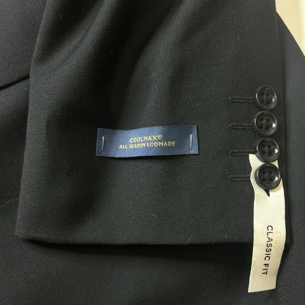 NWT Stafford Coolmax All Season Stretch Suit Jacket Men's Sz 50 R Classic Fit